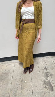 Falda Cairo Pistaccio