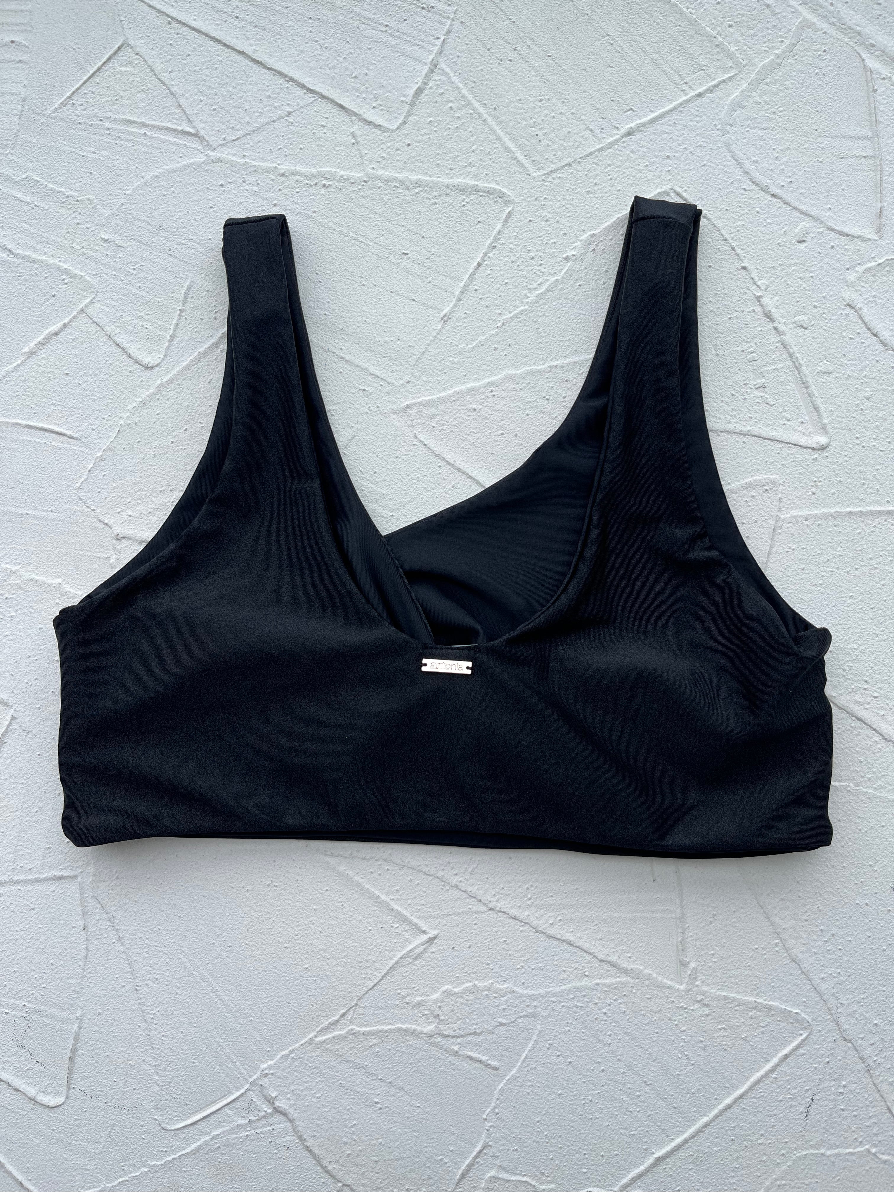 Top Saona Negro satinado