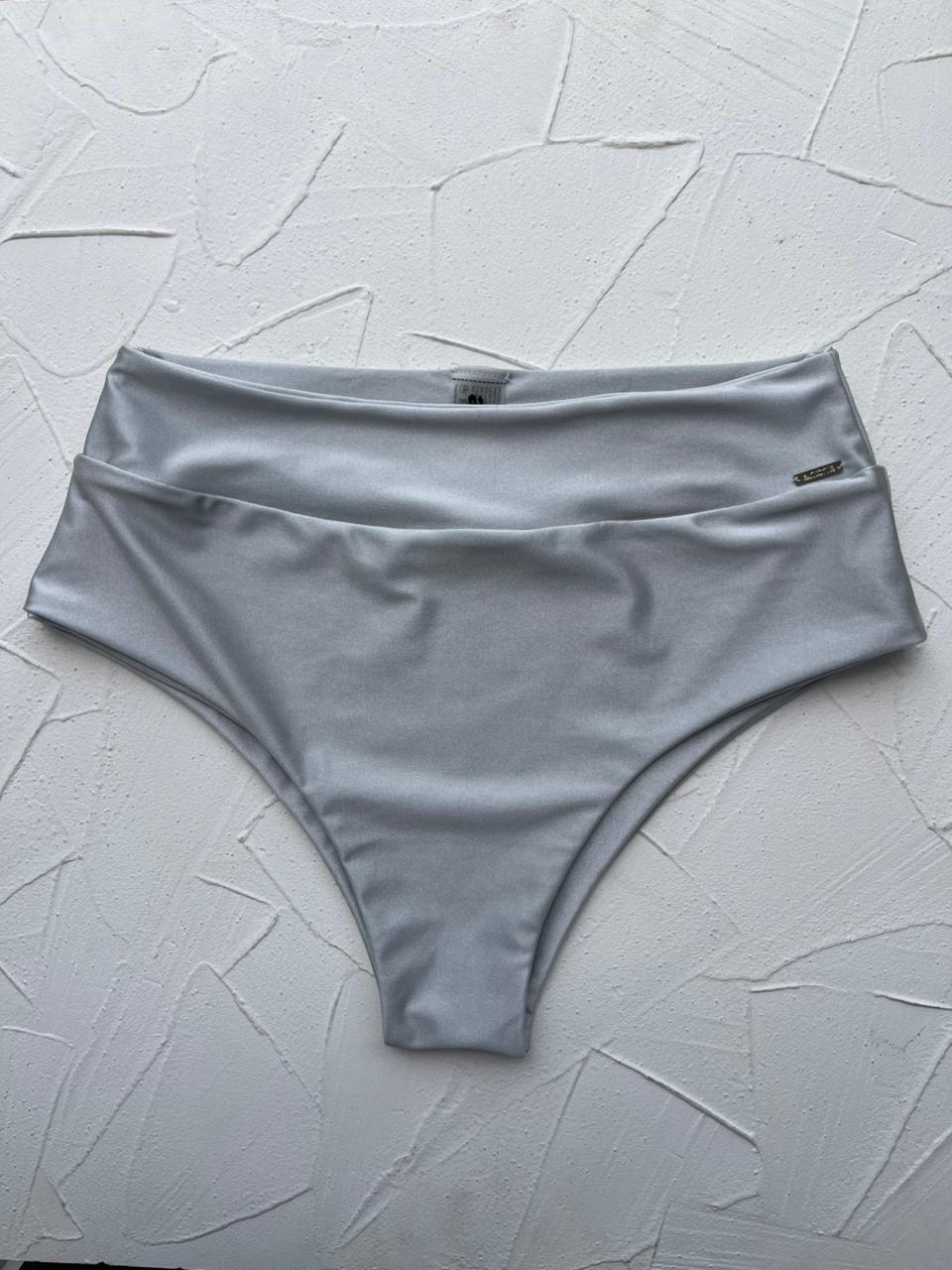 Bottom Bora Plateado satinado