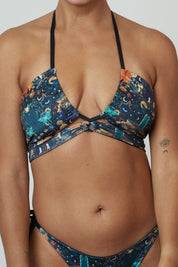 Top Nasau Dualidad reversible a negro