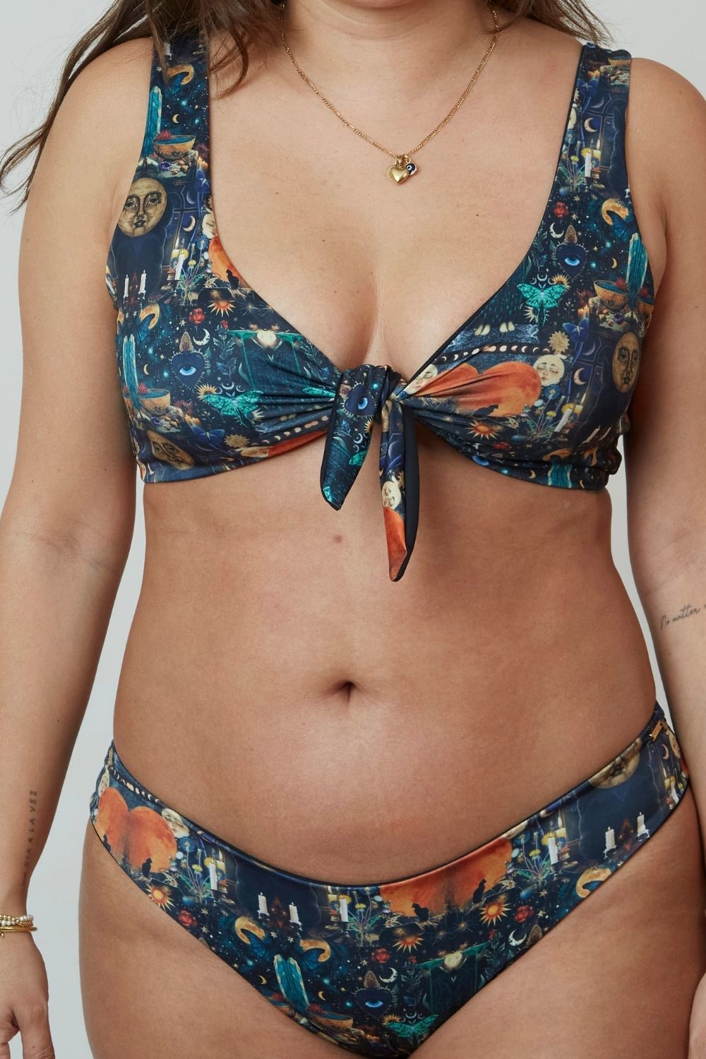 Bottom Cocos Dualidad reversible a negro