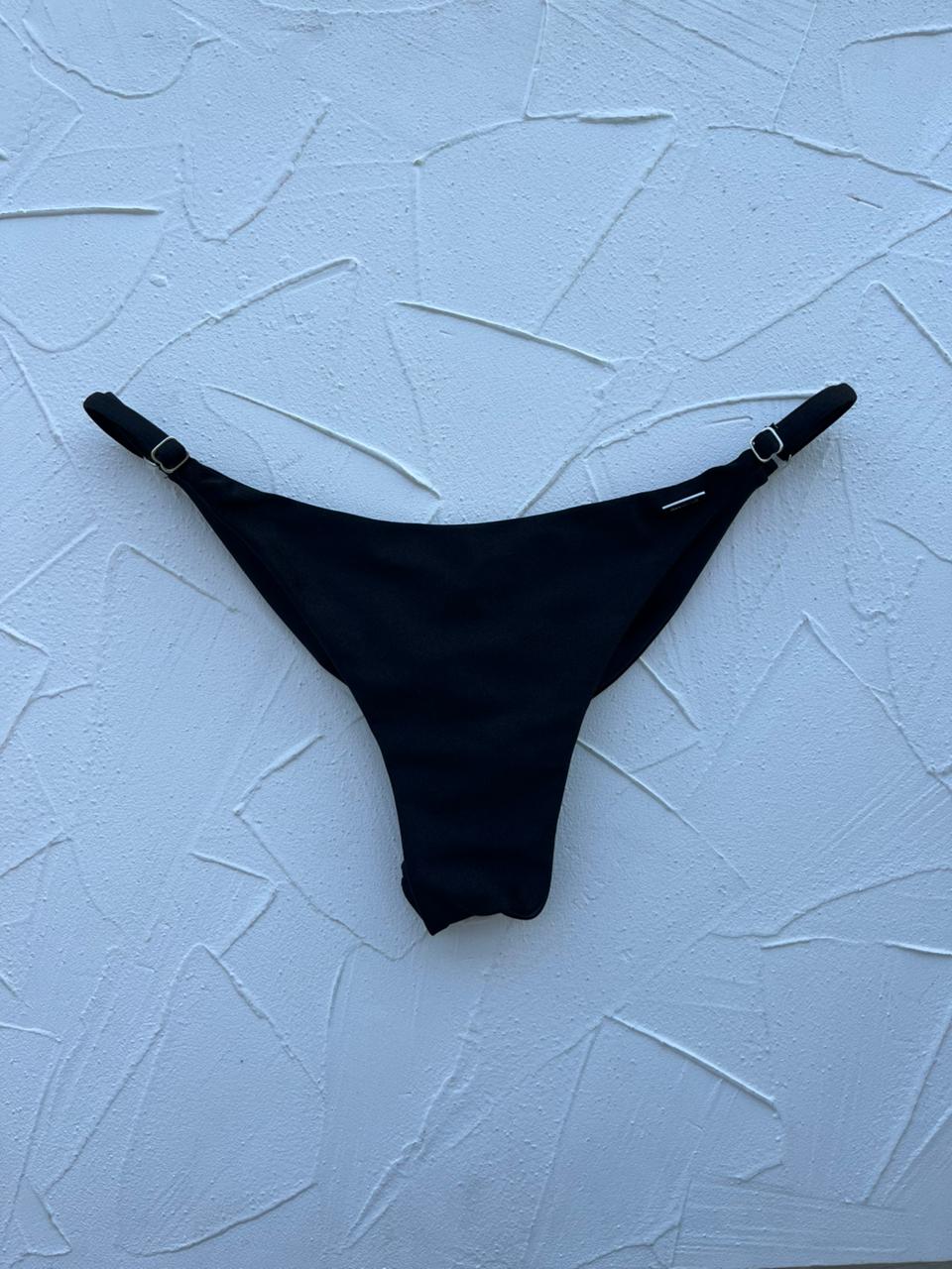 Bottom Pocitas Negro satinado reversible a mate