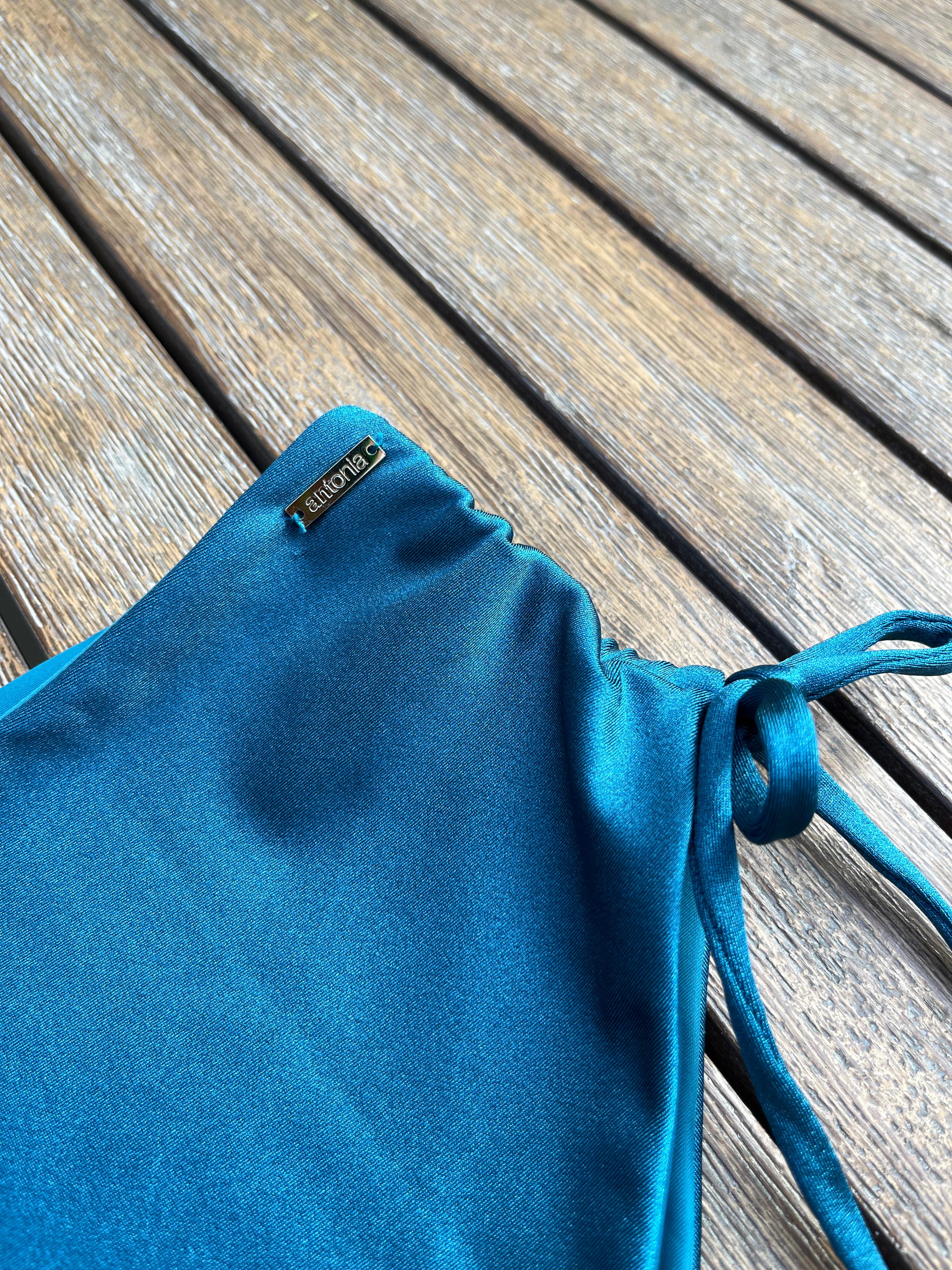 Bottom Pucusana Peacock satinado reversible a mate