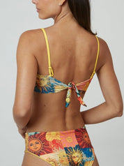 Top Waikiki Soles reversible a amarillo