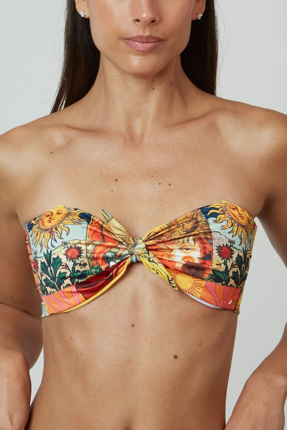 Top Waikiki Soles reversible a amarillo