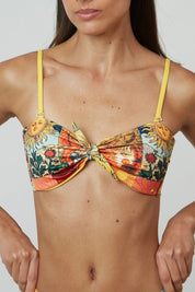 Top Waikiki Soles reversible a amarillo