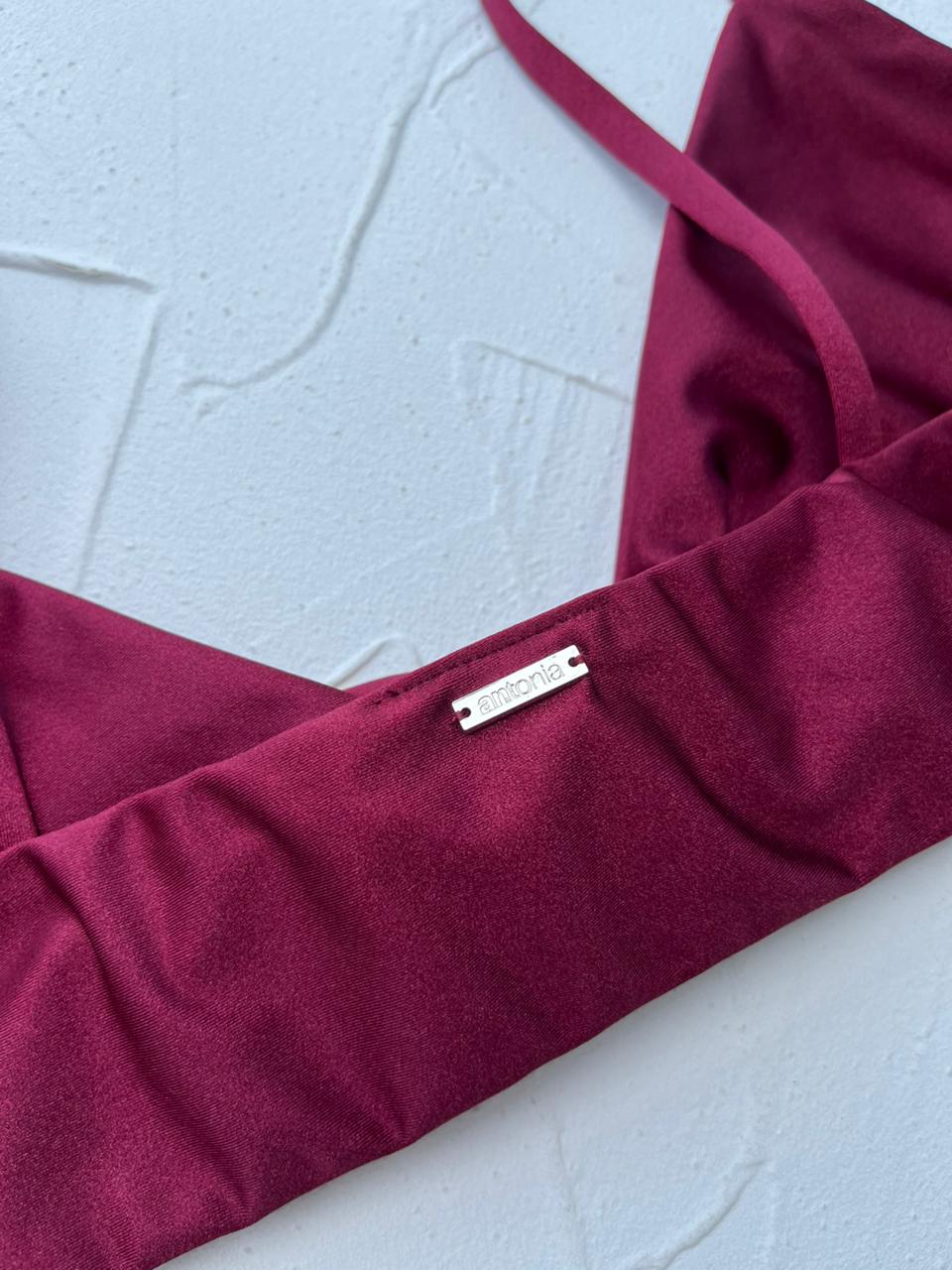 Top Santa María Vino satinado