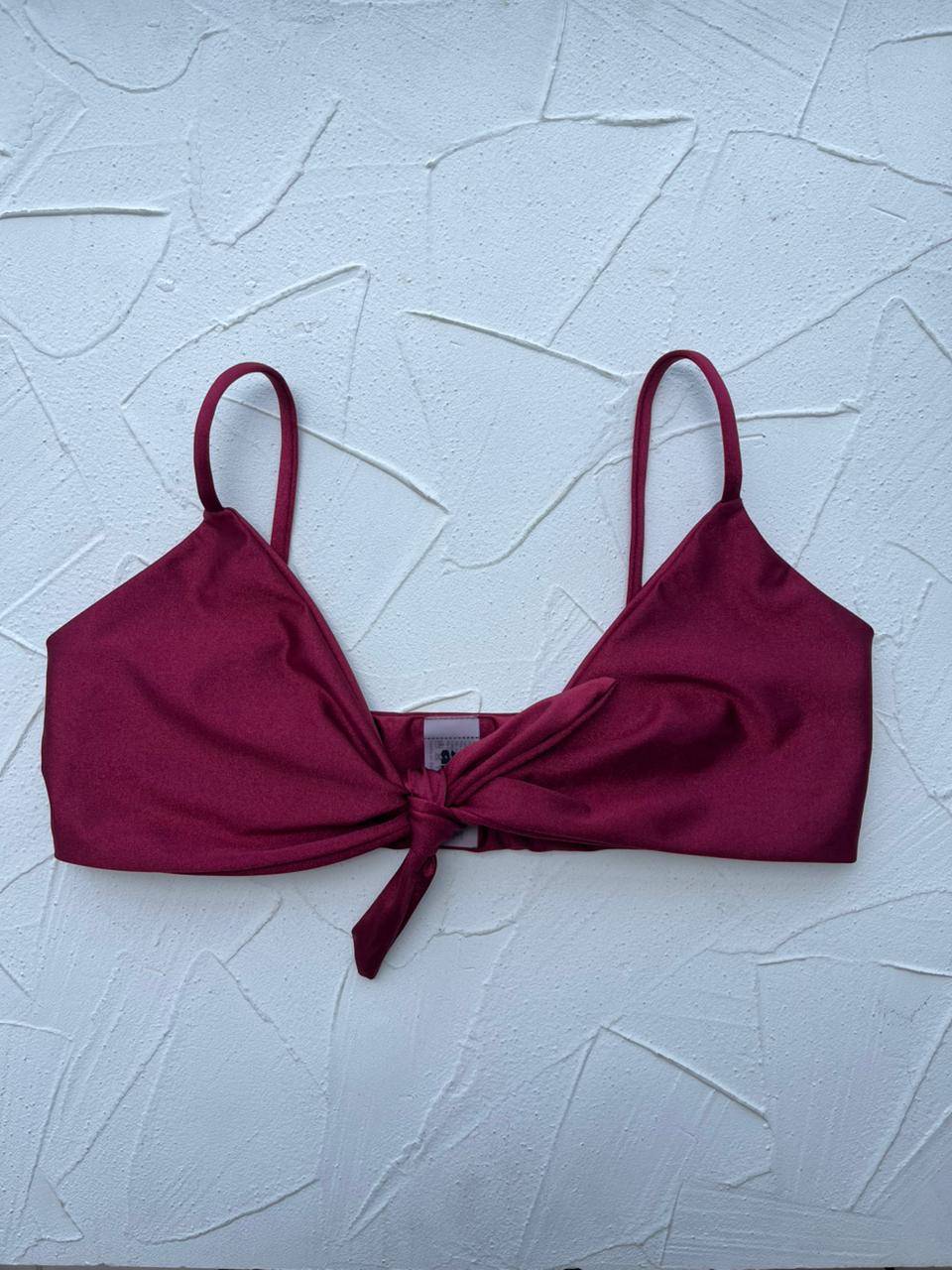 Top Santa María Vino satinado