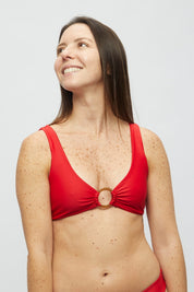 Top Cabo Rojo satinado reversible a mate