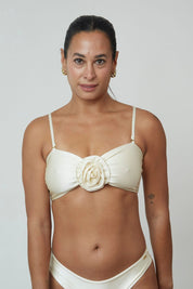 Top Waikiki Champagne satinado