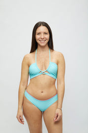 Set Top Nasau + Bottom Gaviotas Magenta Bicolor