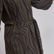 Vestido Milán Zebra Verde