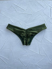Bottom Cocos Verde militar satinado reversible a mate