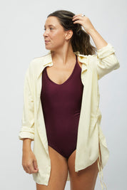 Blusa Copacabana Rayas Amarillas