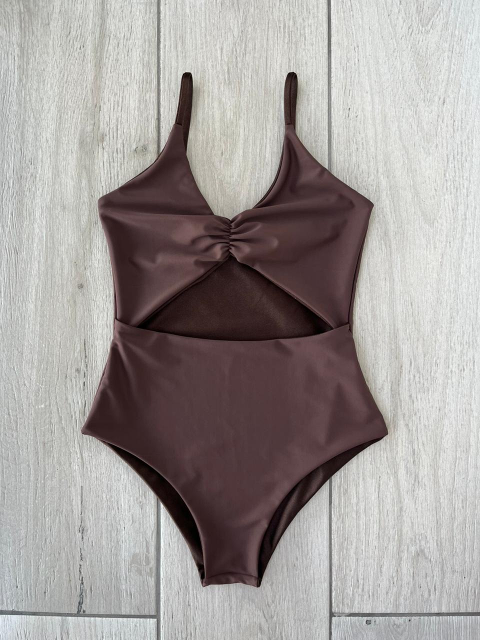 Entera Mira Mar Marrón satinado reversible a mate