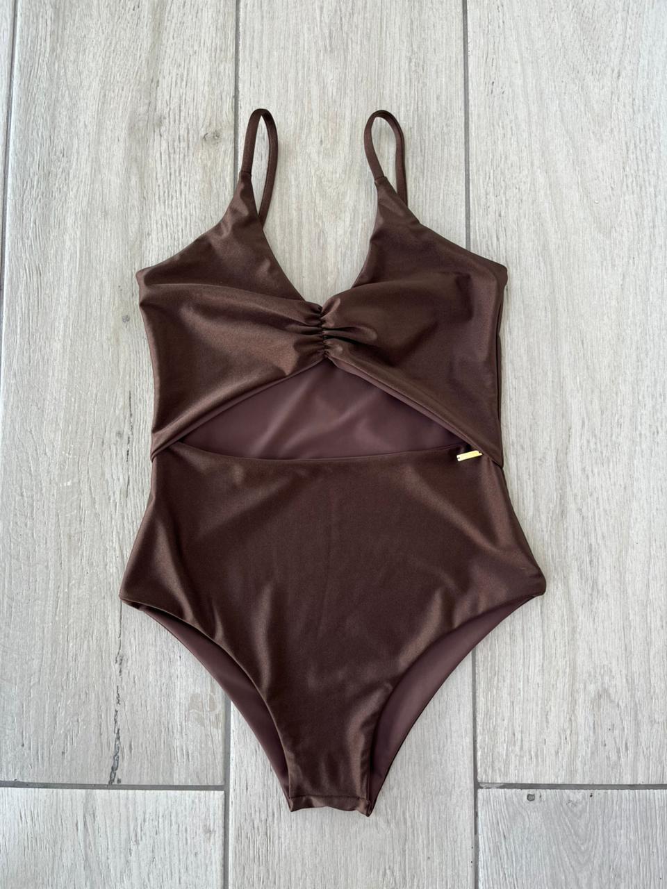 Entera Mira Mar Marrón satinado reversible a mate