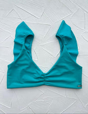 Top palmas Jade reversible a satinado