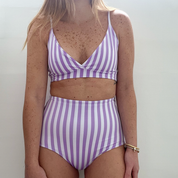 Bottom paracas rayas morado